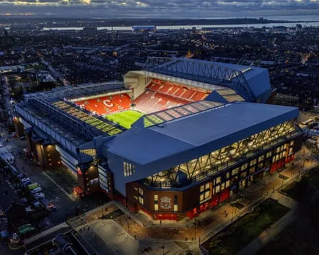 A general view of Liverpool's Anfield stadium