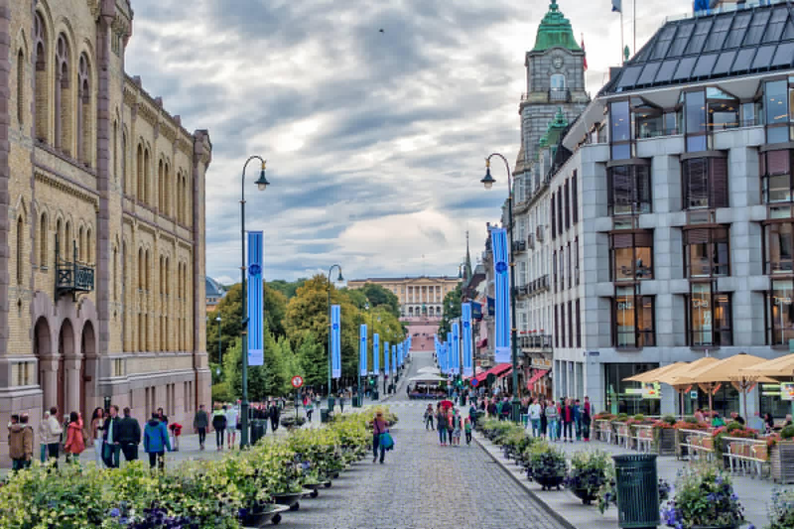 Oslo's main street - Karl Johans Gate